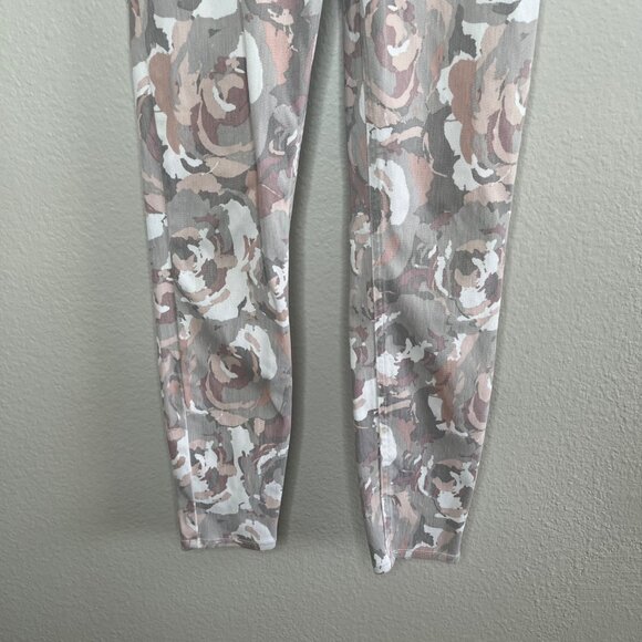 Spanx Womens Jean-ish Ankle Leggings Gray Floral Print Size S - Picture 5 of 14